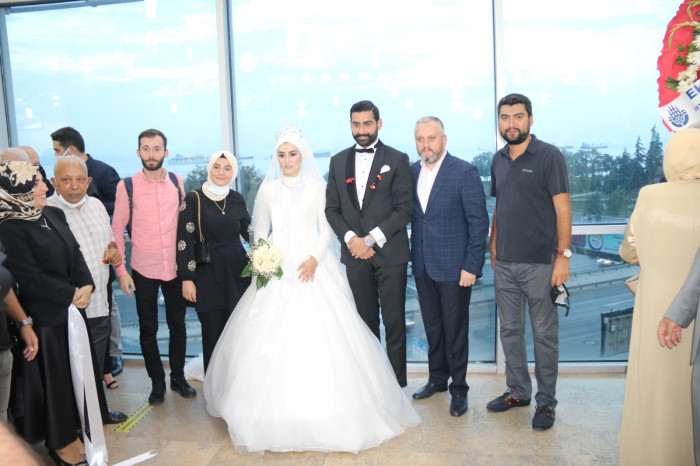 Elif ve Yavuz bir ömür boyu mutluluğa EVET dedi