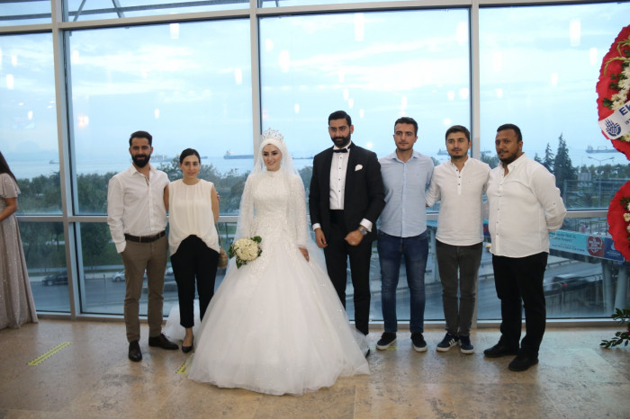 Elif ve Yavuz bir ömür boyu mutluluğa EVET dedi