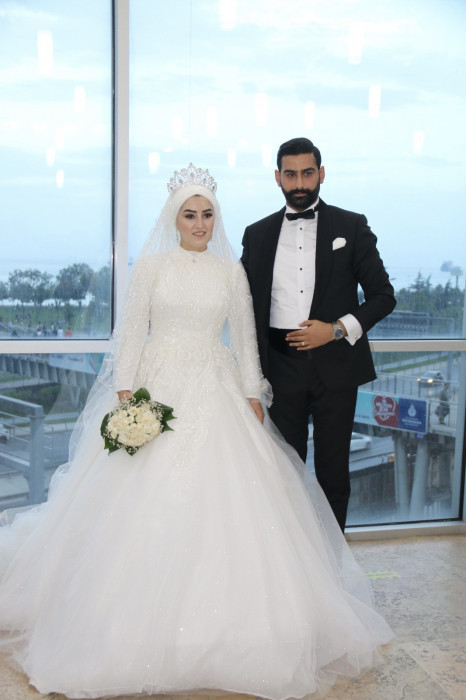 Elif ve Yavuz bir ömür boyu mutluluğa EVET dedi