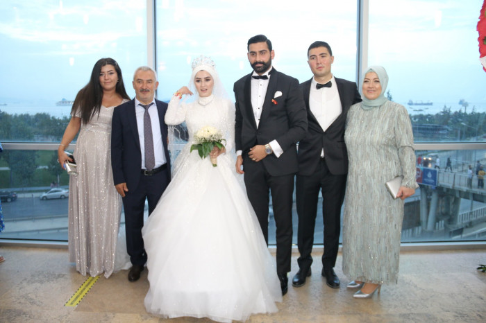Elif ve Yavuz bir ömür boyu mutluluğa EVET dedi