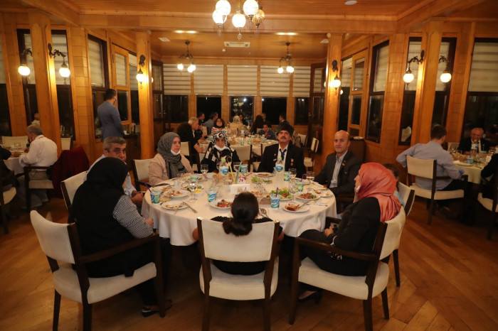 Şehit ve Gazi Aileleri Yemekte Buluştu