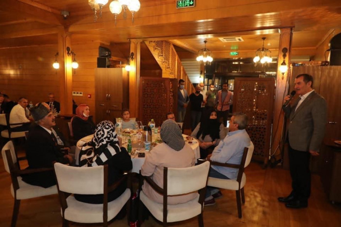 Şehit ve Gazi Aileleri Yemekte Buluştu