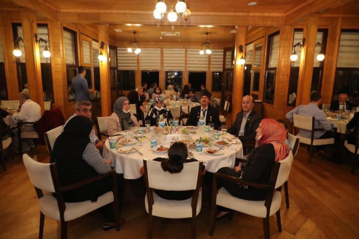 Şehit ve Gazi Aileleri Yemekte Buluştu