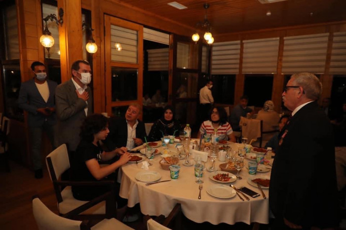 Şehit ve Gazi Aileleri Yemekte Buluştu