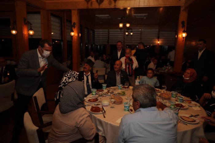 Şehit ve Gazi Aileleri Yemekte Buluştu