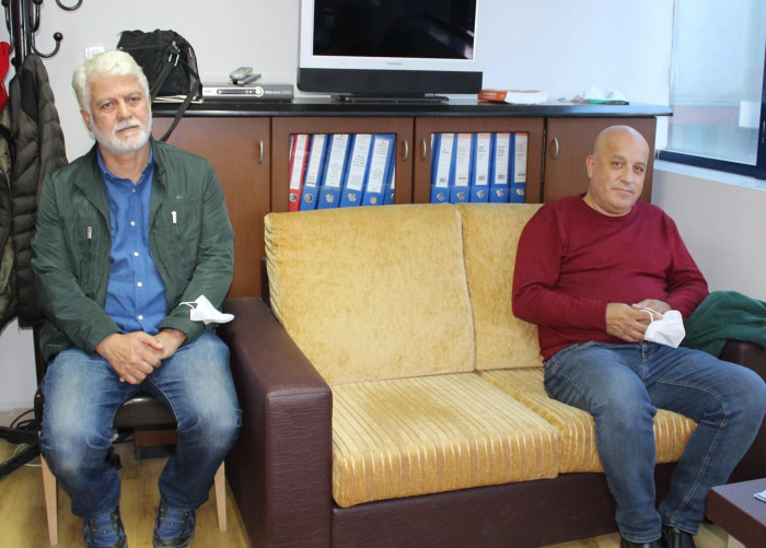 Kaymakam Zekeriya Güney Kızılay'ı ziyaret etti