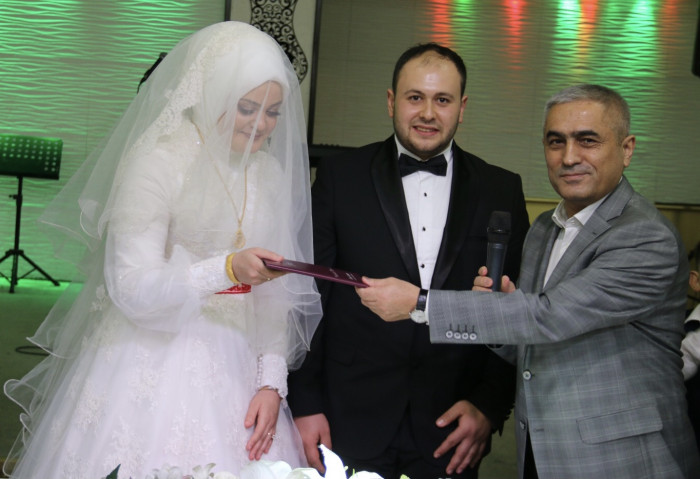 GÜNDEM Emirhan & Kübra Nur’un düğününde izdiham yaşandı