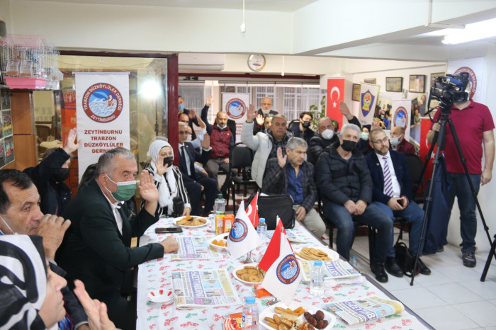 Zeytinburnu Trabzon Düzköylüler Derneği 1.Olağan Genel Kurulunu yaptı