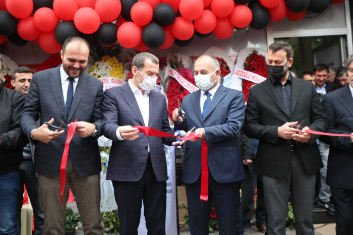 Kas-Der Zeytinburnu Şubesinin yeni lokali Dualarla hizmete açıldı