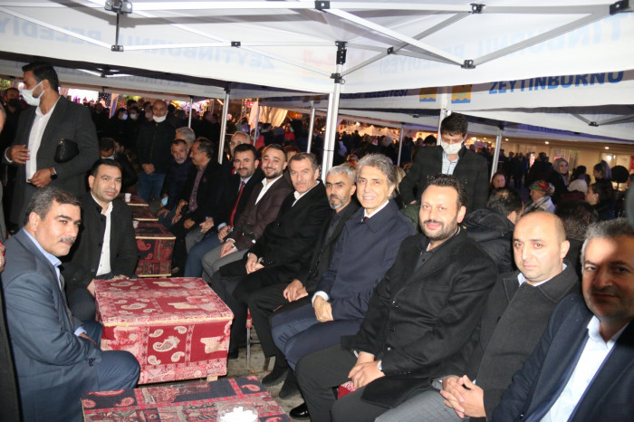 17’inci Yöresel Günlerde Diyarbakırlılardan Burma Kadayıf ikramı