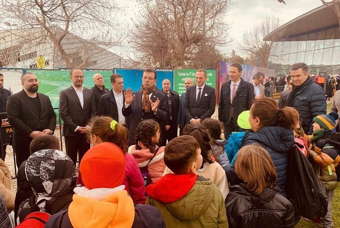 İmamoğlu Panorama 1453 Müzesini ziyaret etti