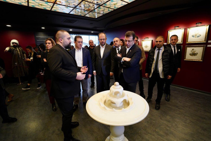 İmamoğlu Panorama 1453 Müzesini ziyaret etti