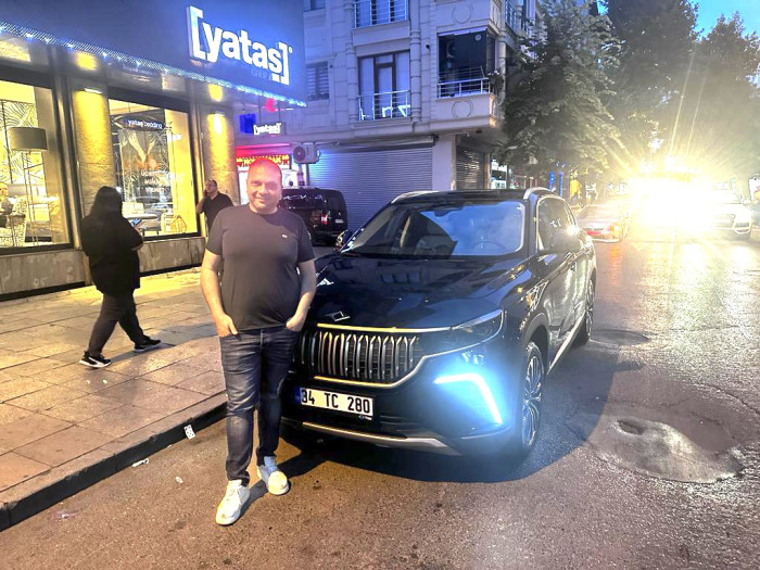  Togg Zeytinburnu'ndaki ilk sahibine teslim edildi