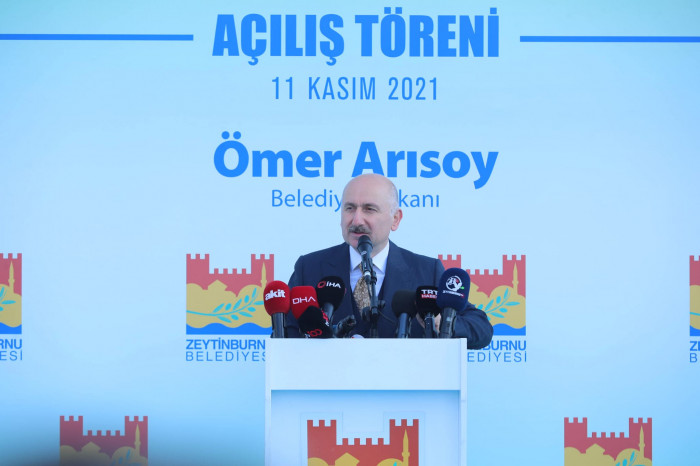 Marmaray Zübeyde Hanım Parkı Hizmete Açıldı
