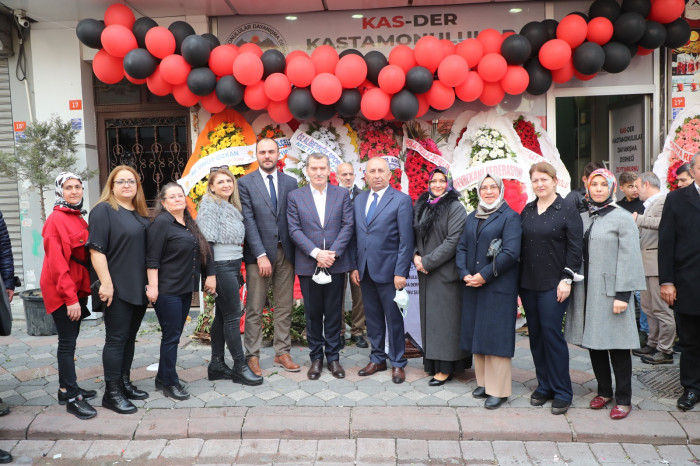 Kas-Der Zeytinburnu Şubesinin yeni lokali Dualarla hizmete açıldı