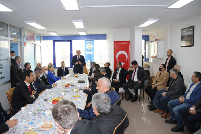 TBMM Başkan Vekili Celal Adan ZEYDEF’i ziyaret etti