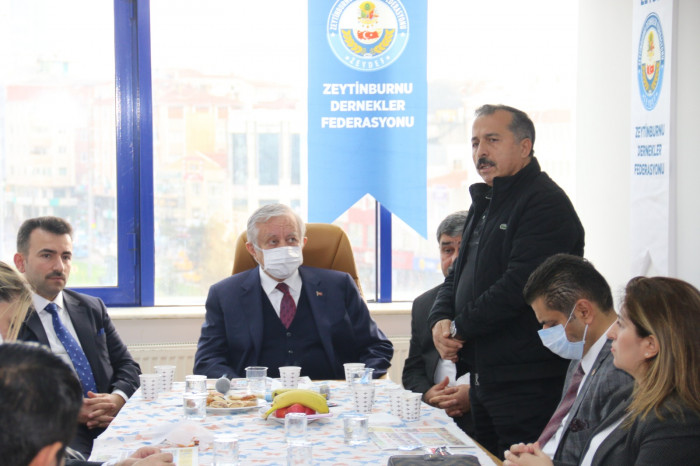 TBMM Başkan Vekili Celal Adan ZEYDEF’i ziyaret etti