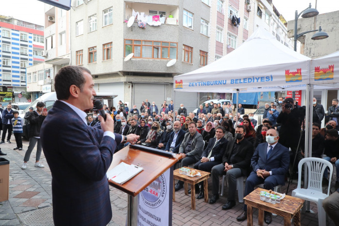 Kas-Der Zeytinburnu Şubesinin yeni lokali Dualarla hizmete açıldı