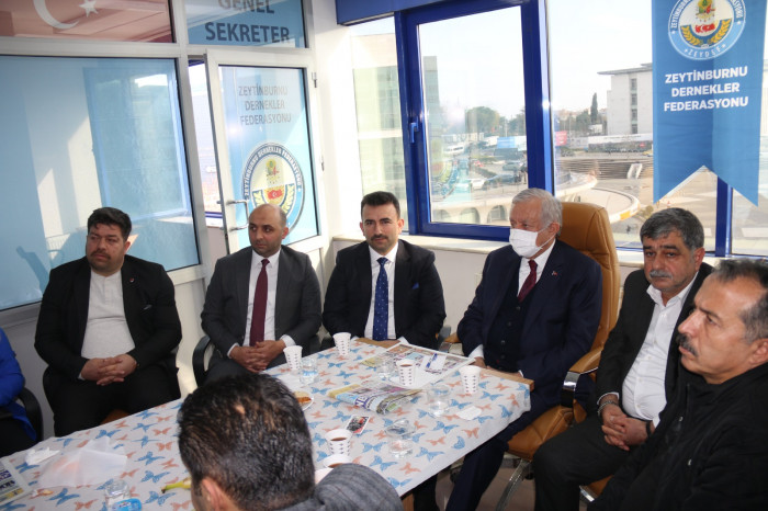 TBMM Başkan Vekili Celal Adan ZEYDEF’i ziyaret etti