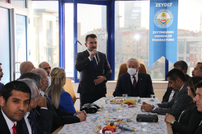 TBMM Başkan Vekili Celal Adan ZEYDEF’i ziyaret etti