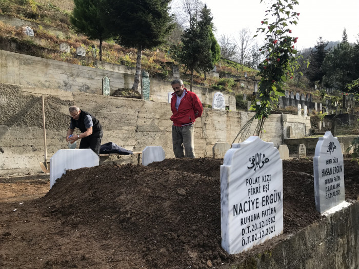 Naciye Ergün genç yaşta toprağa verildi