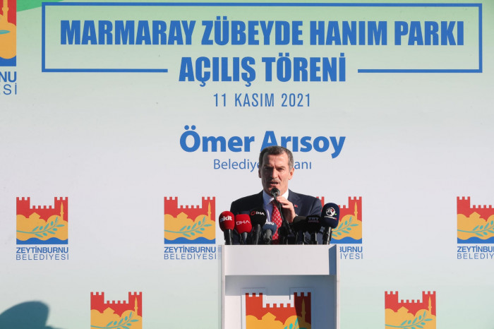 Marmaray Zübeyde Hanım Parkı Hizmete Açıldı