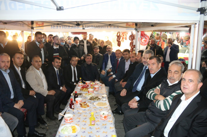 Yöresel Günlerde Giresunlulardan Hamsi ziyafeti