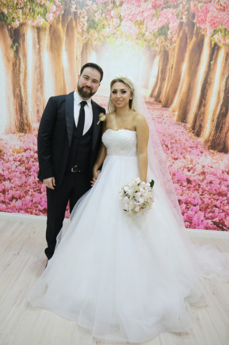 Mervenur ile Tarık bir ömür mutluluğa Evet dedi