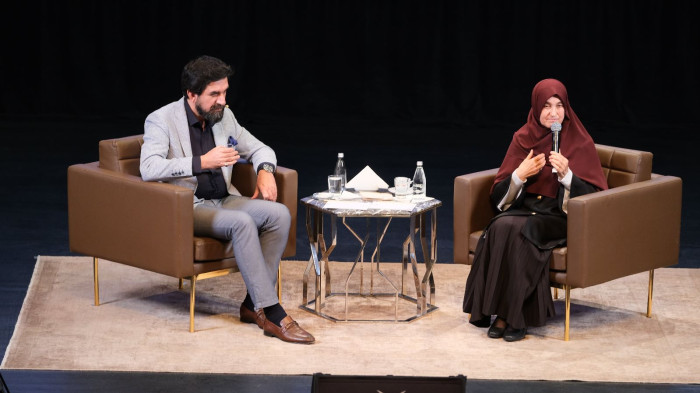 Nihat Hatipoğlu ve Saliha Erdim ZKSM’ye Konuk Oldular