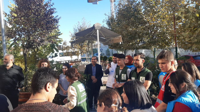 Zeytinburnu Semiha Şakir Huzurevinde renkli görüntüler