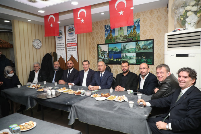 Kas-Der Zeytinburnu Şubesinin yeni lokali Dualarla hizmete açıldı