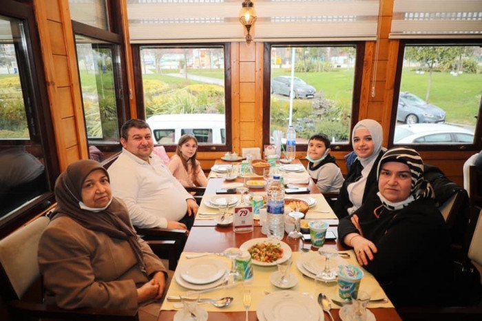 Çanakkale şehitleri kar altında anıldı