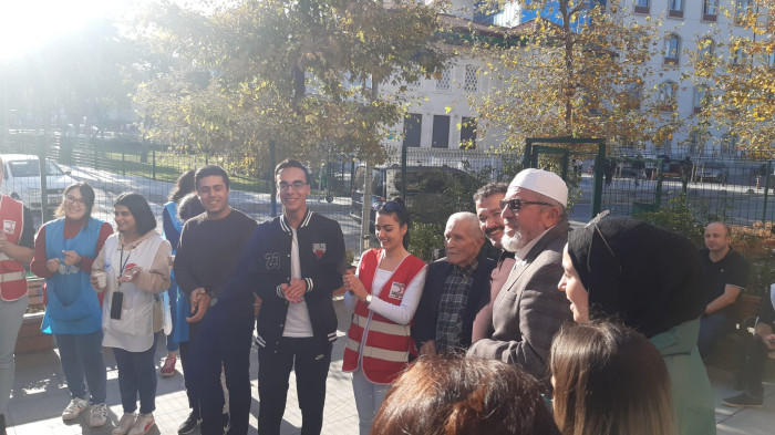 Zeytinburnu Semiha Şakir Huzurevinde renkli görüntüler