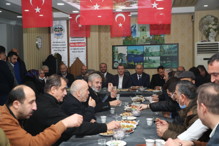 Kas-Der Zeytinburnu Şubesinin yeni lokali Dualarla hizmete açıldı