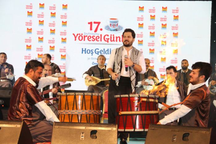 17’inci Yöresel Günlerde Diyarbakırlılardan Burma Kadayıf ikramı