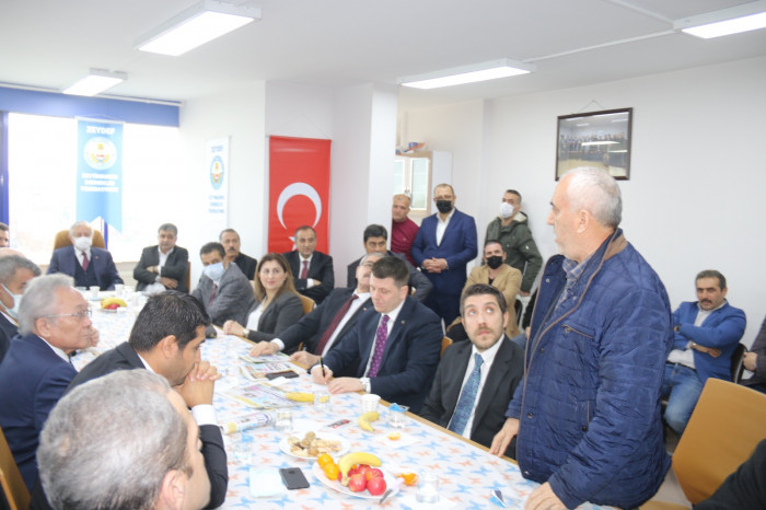 TBMM Başkan Vekili Celal Adan ZEYDEF’i ziyaret etti