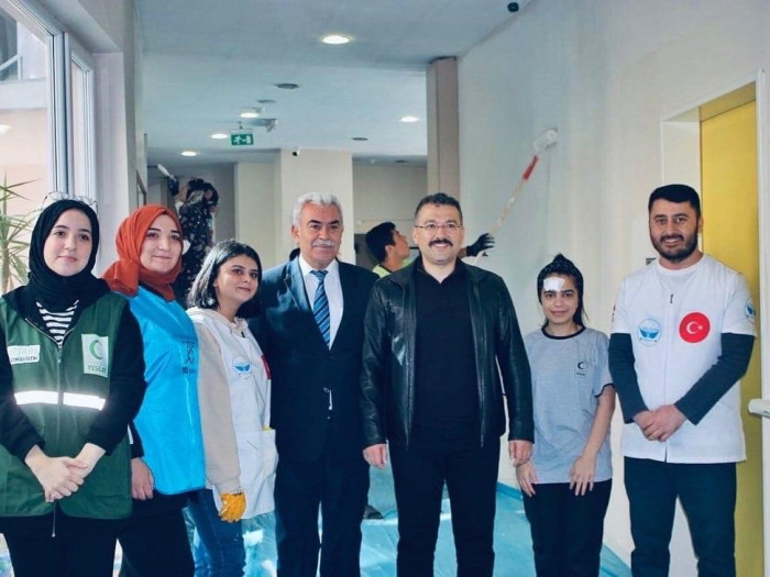 Zeytinburnu Semiha Şakir Huzurevinde renkli görüntüler