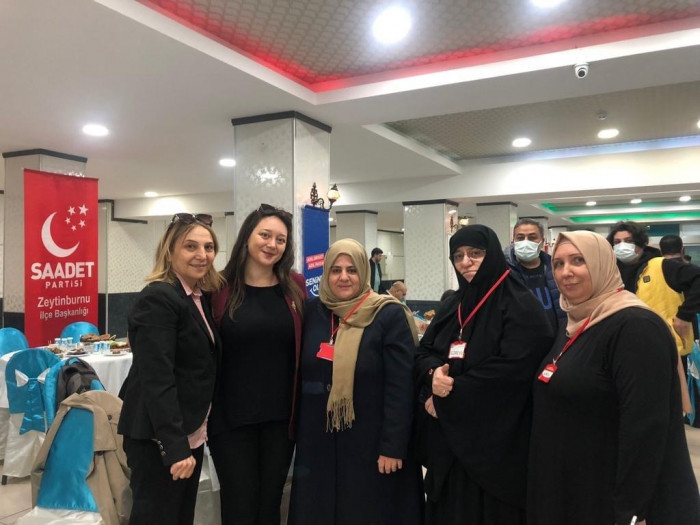 Saadet Partisi’nin Zeytinburnu iftarında izdiham vardı