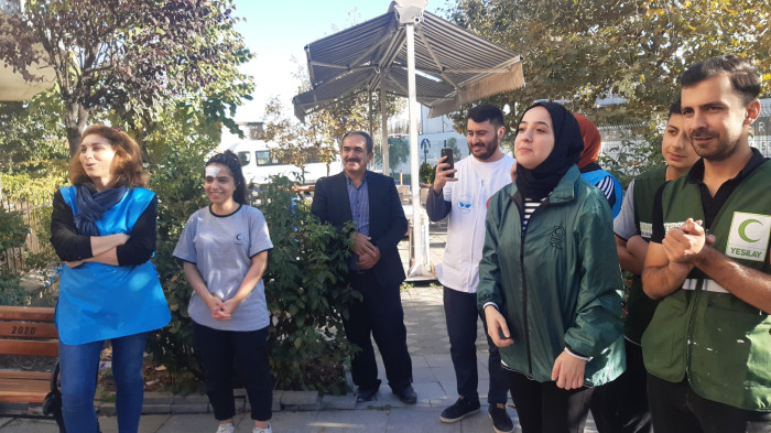 Zeytinburnu Semiha Şakir Huzurevinde renkli görüntüler