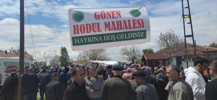 Balıkesir Hodul Köyünde 4 Bin Kişi Hayır yemeğinde buluştu