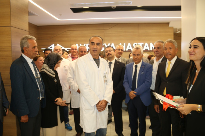 Kaymakam Ercan Turan Avrasya Hastanesi Kanser Tarama servisini hizmete açtı