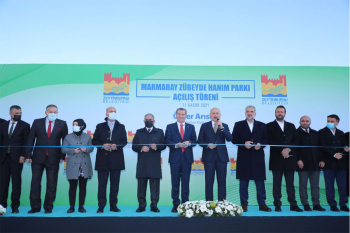 Marmaray Zübeyde Hanım Parkı Hizmete Açıldı