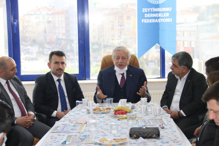 TBMM Başkan Vekili Celal Adan ZEYDEF’i ziyaret etti