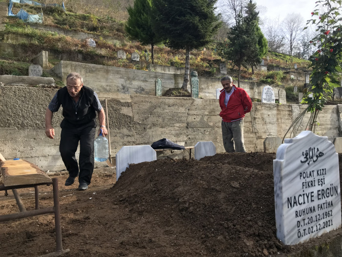 Naciye Ergün genç yaşta toprağa verildi