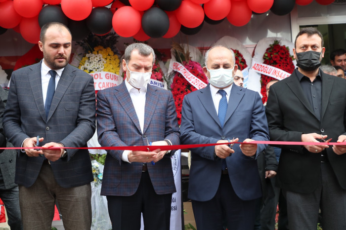 Kas-Der Zeytinburnu Şubesinin yeni lokali Dualarla hizmete açıldı