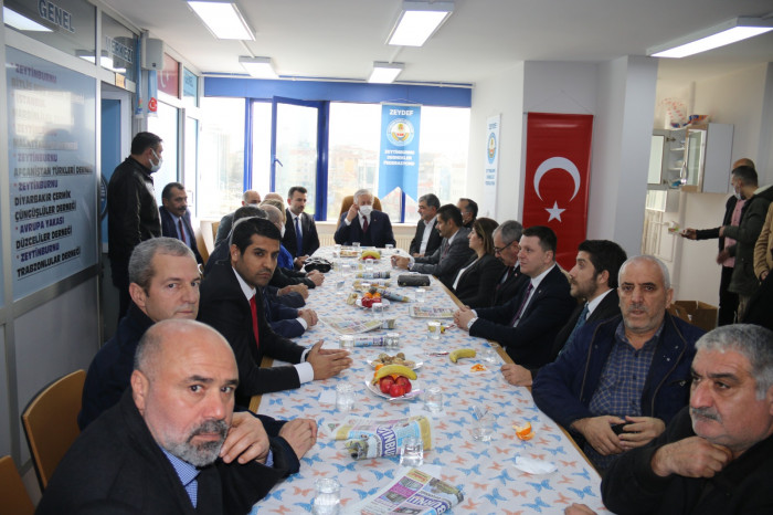 TBMM Başkan Vekili Celal Adan ZEYDEF’i ziyaret etti