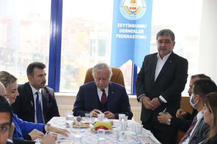 TBMM Başkan Vekili Celal Adan ZEYDEF’i ziyaret etti