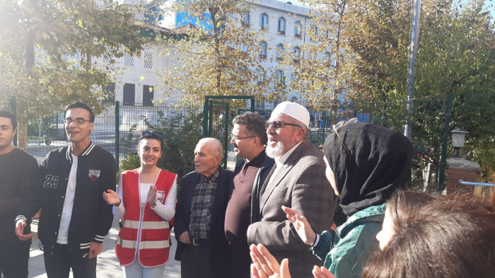 Zeytinburnu Semiha Şakir Huzurevinde renkli görüntüler