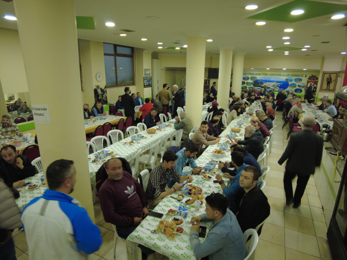Zeytinburnu’ndaki Tüm Giresunlular İftar Sofrasında buluştu