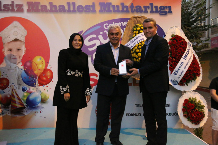 Telsiz Mahalle Muhtar Edanur Menteş 73 evladımızı sünnet ettirdi